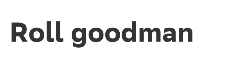 Roll goodman